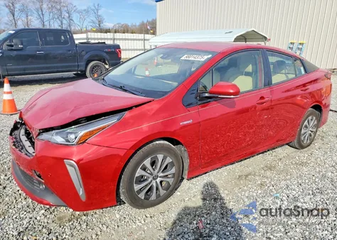 2020 Toyota Prius Le from USA, damaged, VIN JTDL9RFU8L3022123